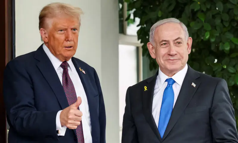U.S. President Donald Trump greets Israeli Prime Minister Benjamin Netanyahu at the White House in Washington, D.C., U.S., September 29, 2025. REUTERS U.S. President Donald Trump greets Israeli Prime Minister Benjamin Netanyahu at the White House in Washington, D.C., U.S., September 29, 2025. REUTERS