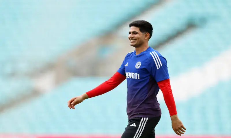 Shubman Gill. – Reuters file
