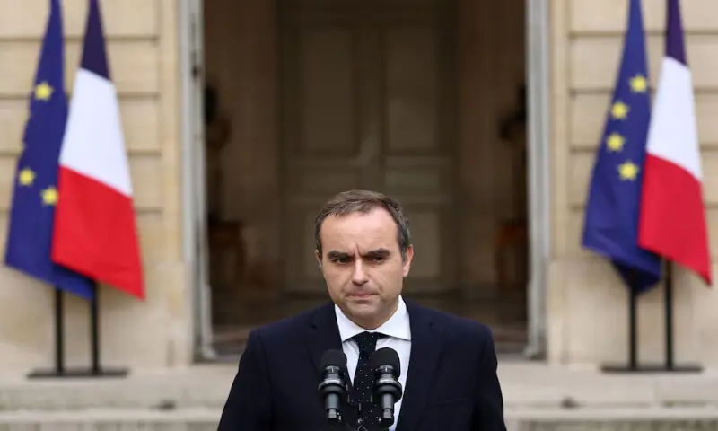 French outgoing Prime Minister Sebastien Lecornu. – Reuters French outgoing Prime Minister Sebastien Lecornu. – Reuters