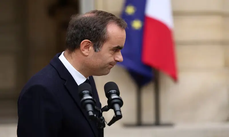 French outgoing Prime Minister Sebastien Lecornu, who presented his government’s resignation to the French president this morning, reacts after delivering a statement at the Hotel Matignon in Paris, France, October 6, 2025. REUTERS French outgoing Prime Minister Sebastien Lecornu, who presented his government’s resignation to the French president this morning, reacts after delivering a statement at the Hotel Matignon in Paris, France, October 6, 2025. REUTERS