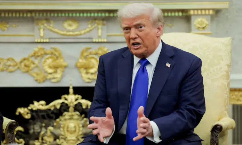 US President Donald Trump. – Reuters US President Donald Trump. – Reuters