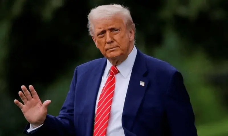 US President Donald Trump. File photo US President Donald Trump. File photo