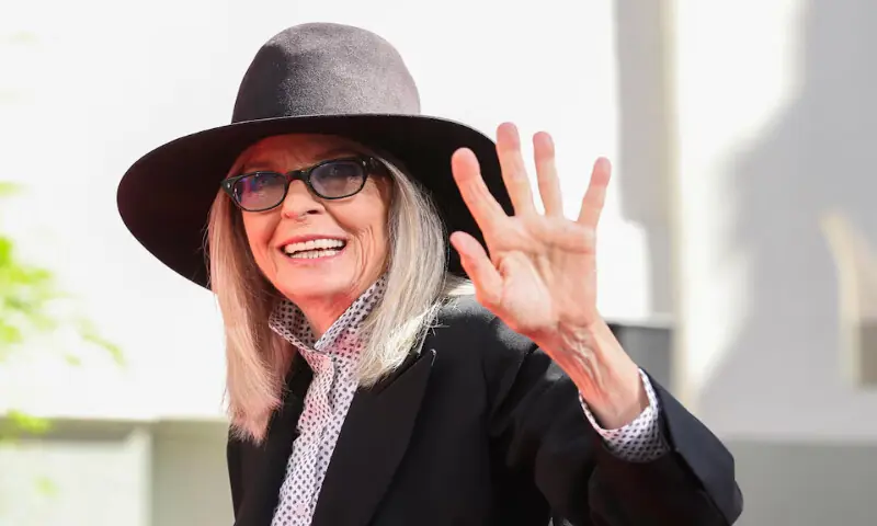 Actor Diane Keaton waves during handprints and footprints ceremony at TCL Chinese theatre in Los Angeles, California. – Reuters file Actor Diane Keaton waves during handprints and footprints ceremony at TCL Chinese theatre in Los Angeles, California. – Reuters file