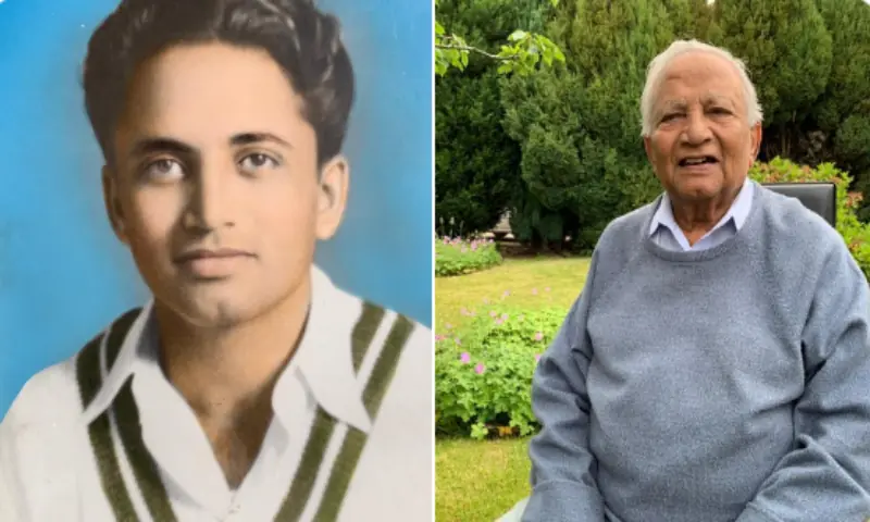 Former Test cricketer Wazir Mohammad. X/Screengrab Former Test cricketer Wazir Mohammad. X/Screengrab