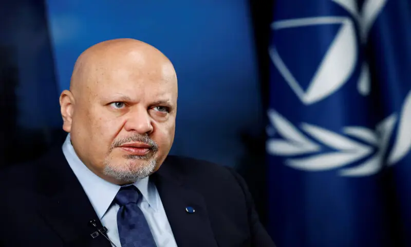 International Criminal Court Prosecutor Karim Khan. – Reuters file International Criminal Court Prosecutor Karim Khan. – Reuters file