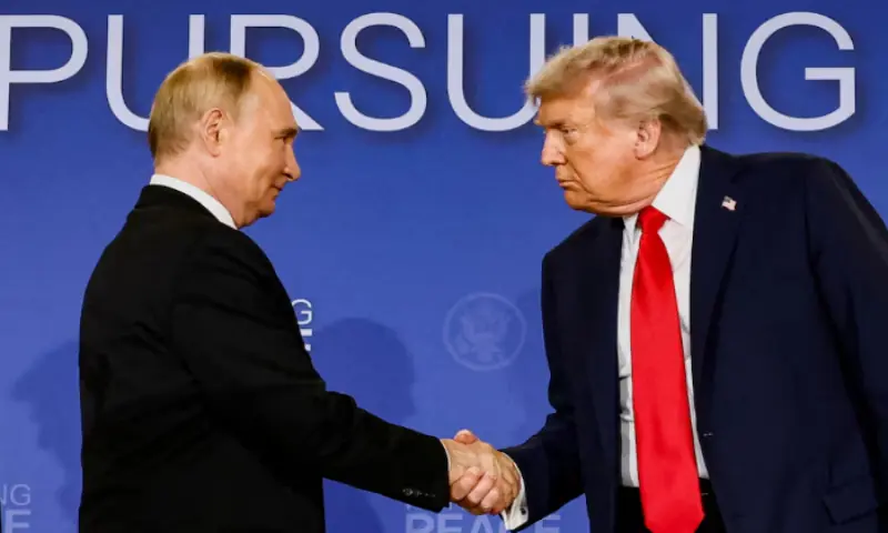 Russian President Vladimir Putin and US President Donald Trump. Reuters file Russian President Vladimir Putin and US President Donald Trump. Reuters file