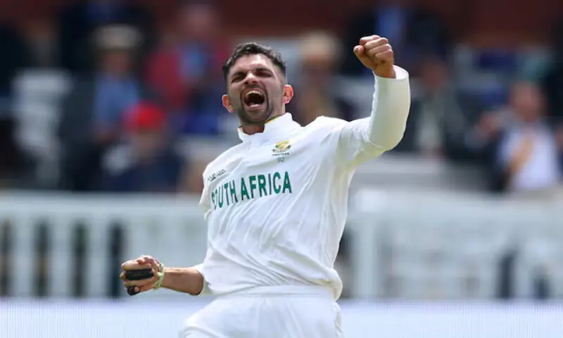 Keshav Maharaj. – Reuters Keshav Maharaj. – Reuters