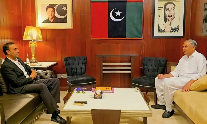 ن لیگ، پیپلزپارٹی میں لفظی جنگ بندی کی کوششیں: محسن نقوی نے بلاول کو وزیراعظم کا پیغام پہنچا دیا