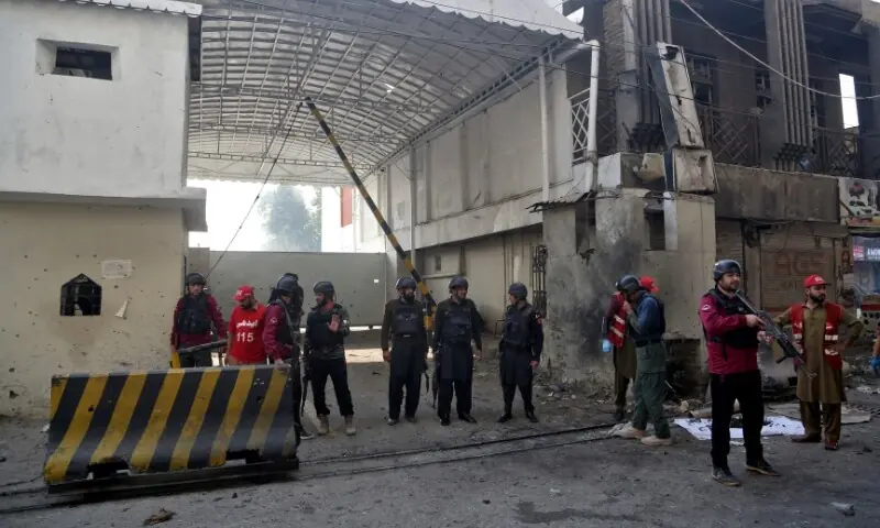 ’ہدف پریڈ تھی‘: پشاور میں ایف سی ہیڈکوارٹر پر خودکش حملہ ناکام، 3 دہشتگرد ہلاک