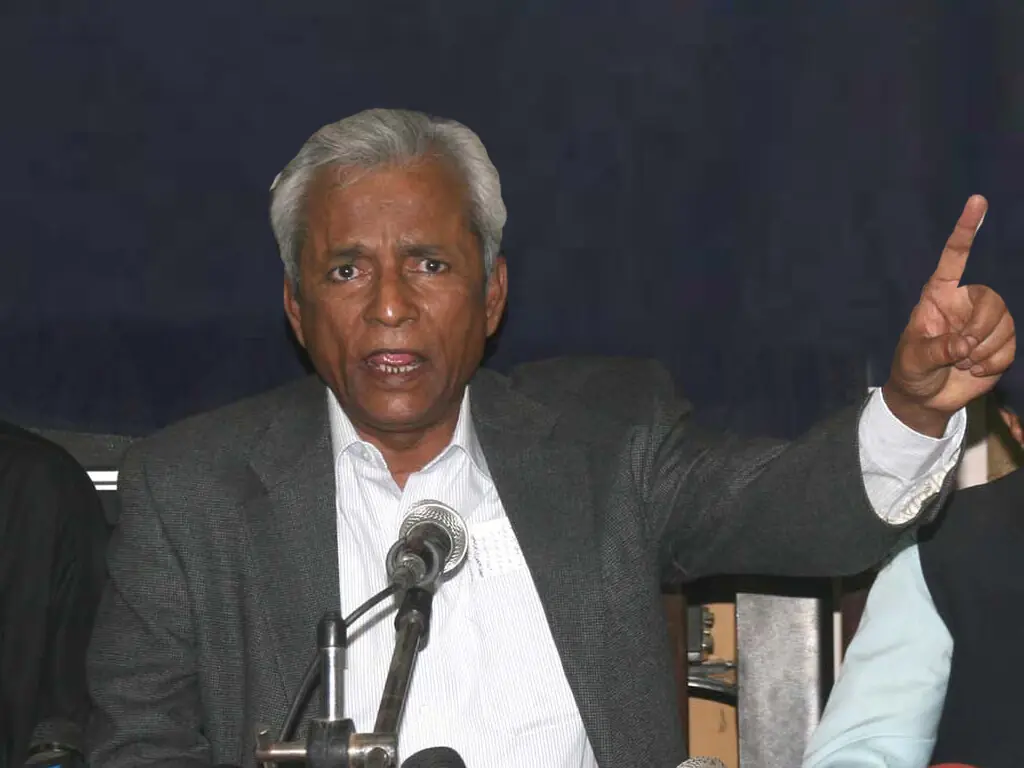 Senior PML-N leader Nehal Hashmi. File photo