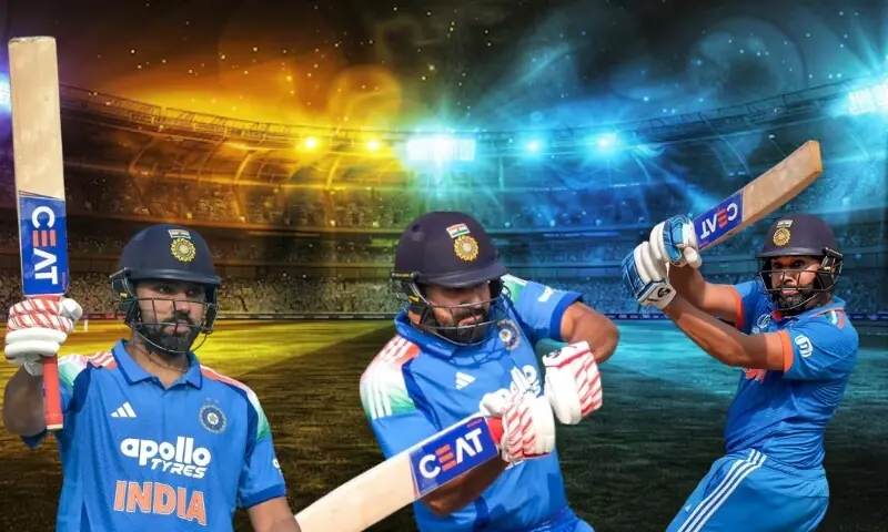 روہت شرما نے شاہد آفریدی کا آل ٹائم ریکارڈ توڑ دیا