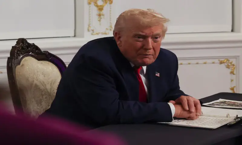 US President Donald Trump. – Reuters