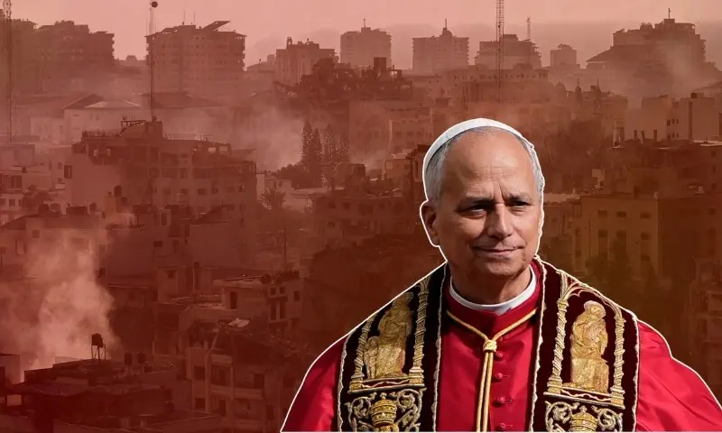 دو ریاستی حل ہی اسرائیل فلسطین تنازع کے خاتمے کا واحد حل ہے، پوپ لیو