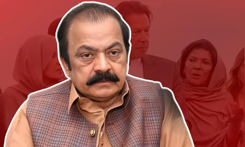 عظمی خان کو پریس کانفرنس نہ کرنے کی شرط پر عمران خان سے ملاقات کی اجازت دی گئی: رانا ثنا اللہ کا انکشاف