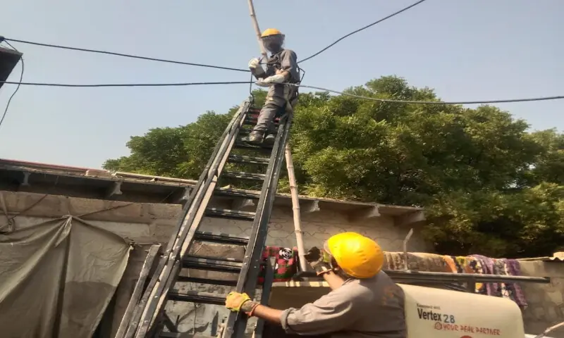 More than 6,200 illegal connections were dismantled during the coordinated effort,