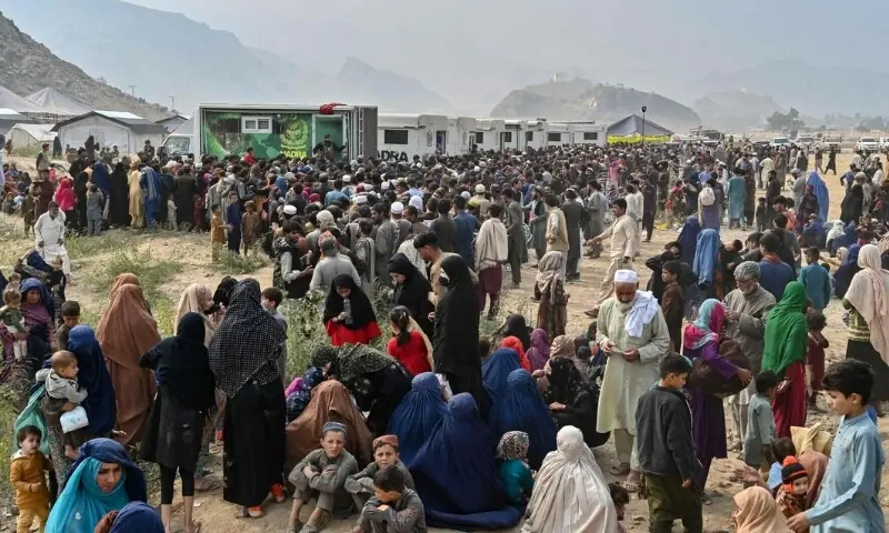 خیبرپختونخوا: غیر قانونی افغان باشندوں کی رجسٹریشن کے لیے پوائنٹس کے قیام کا فیصلہ