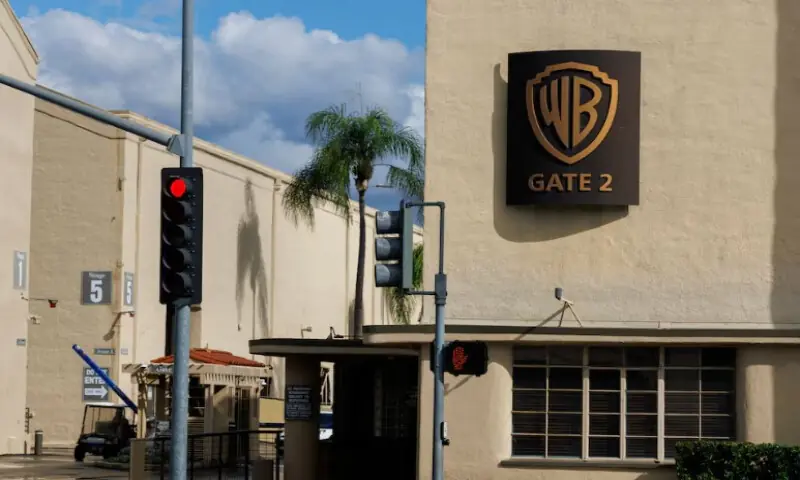 The Warner Bros studios in Burbank, California, U.S. on November 18, 2025. Reuters file The Warner Bros studios in Burbank, California, U.S. on November 18, 2025. Reuters file