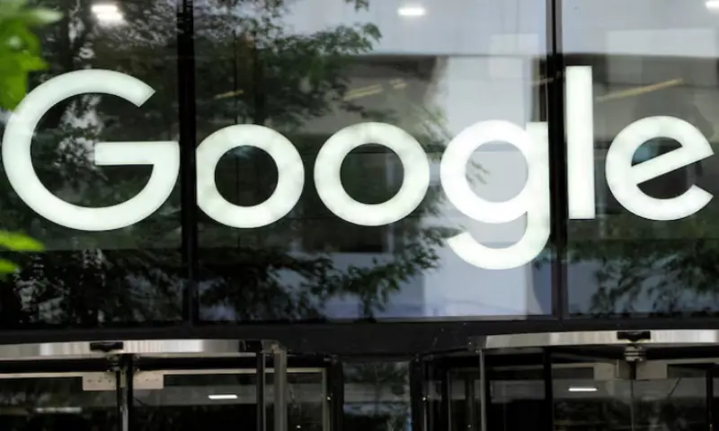 The Google logo is seen outside the company’s offices in London, Britain, June 24, 2025. —Reuters