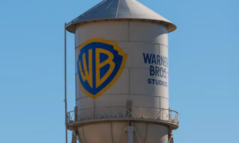 The Warner Bros. studio water tower stands on the company’s lot in Burbank, California, US, December 8, 2025. —Reuters The Warner Bros. studio water tower stands on the company’s lot in Burbank, California, US, December 8, 2025. —Reuters