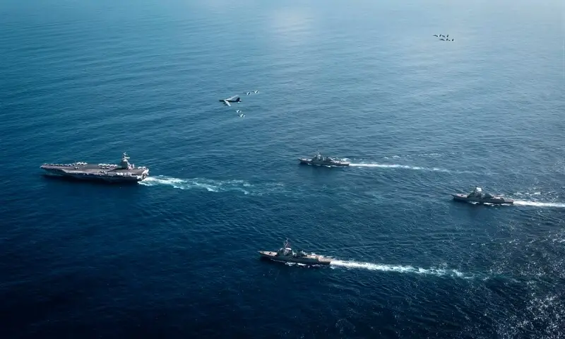 امریکی فورسز کا چین سے ایران جانے والے جہاز پر چھاپہ، دفاعی سامان تباہ امریکی فورسز کا چین سے ایران جانے والے جہاز پر چھاپہ، دفاعی سامان تباہ