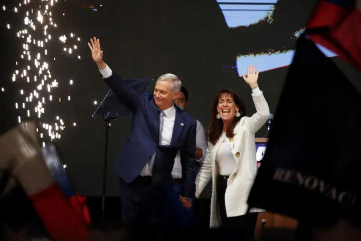 Jose Antonio Kast, presidential candidate of the far-right Republican Party of Chile and his wife Maria Pia Adriasola wave to their supporters as they celebrate after Kast won Chile’s presidency in a presidential runoff election, in Santiago, Chile, December 14, 2025. –Reuters Jose Antonio Kast, presidential candidate of the far-right Republican Party of Chile and his wife Maria Pia Adriasola wave to their supporters as they celebrate after Kast won Chile’s presidency in a presidential runoff election, in Santiago, Chile, December 14, 2025. –Reuters