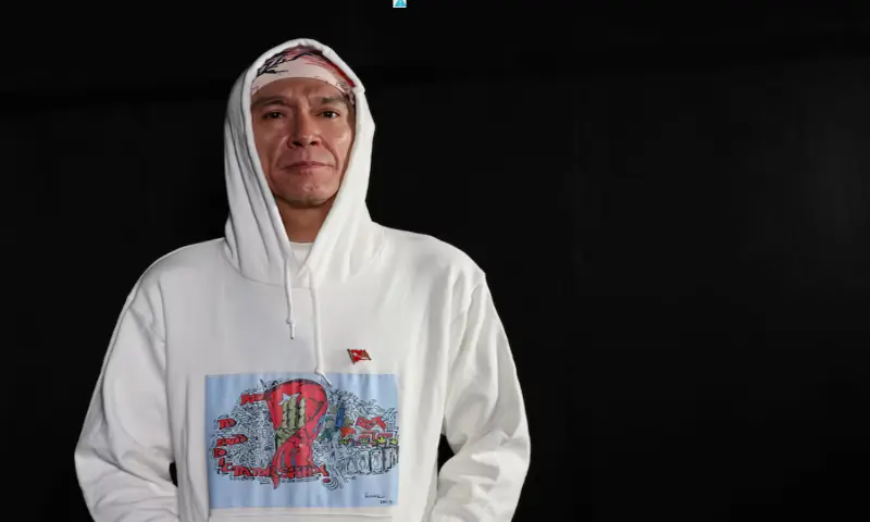 Kim Aris, son of Myanmar&rsquo;s detained former leader Aung San Suu Kyi, poses after an interview with Reuters in Tokyo, Japan. &ndash; Reuters