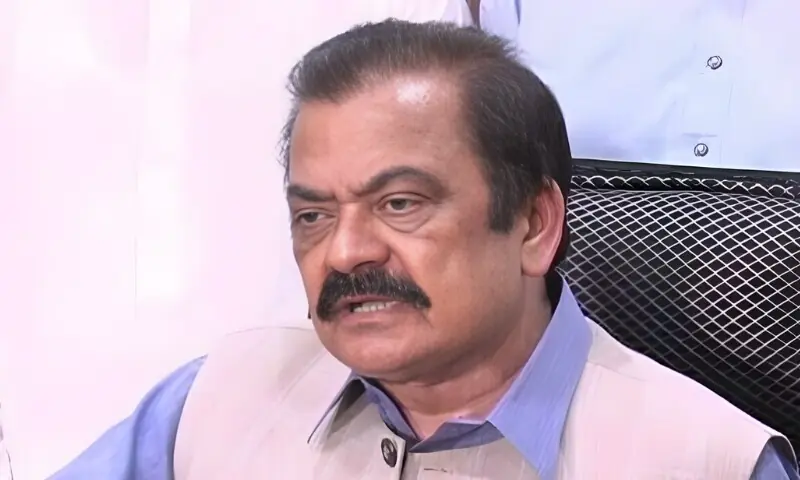 فیض حمید نے آرمی چیف بننے کے لیے کچھ معاملات میں دخل اندازی کی: رانا ثنااللہ