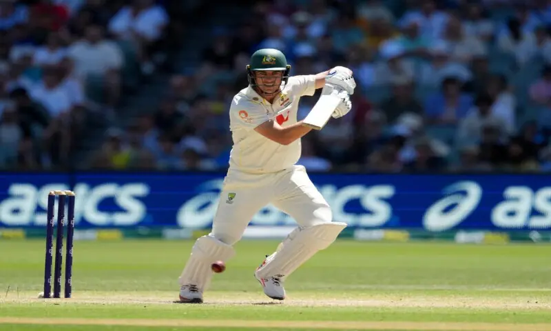 Australia&rsquo;s Pat Cummins in action during the third Ashes Test at Adelaide Oval, Adelaide. &ndash; Reuters