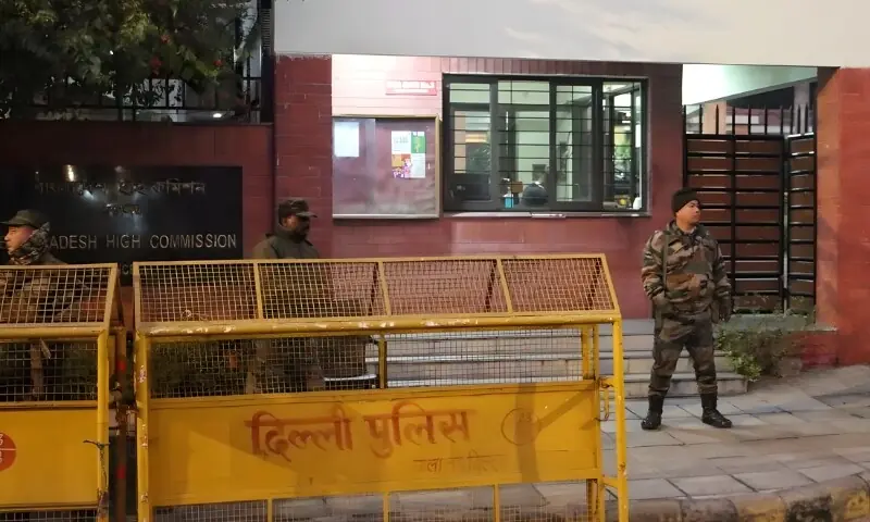 بھارتی شدت پسندوں کا دہلی میں بنگلہ دیشی ہائی کمیشن پر حملہ