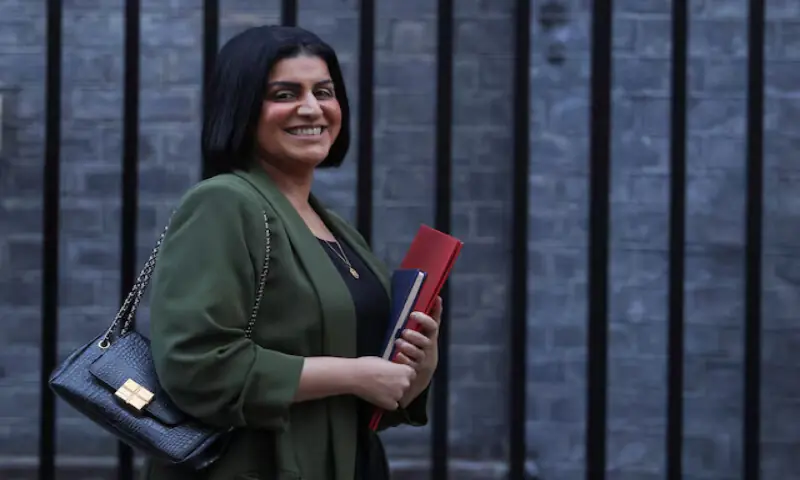 British Home Secretary Shabana Mahmood. &ndash; Reuters