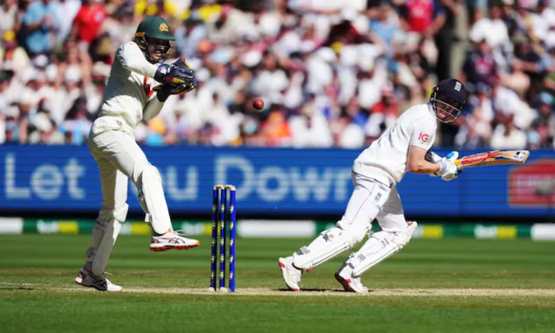 England completed a four-wicket victory within two days of the match played at the MCG. &ndash; Reuters