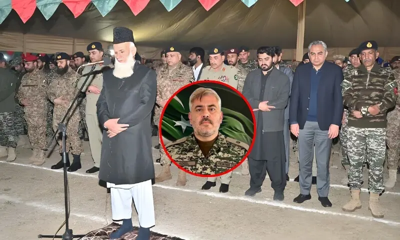 باجوڑ میں سیکیورٹی فورسز کا آپریشن، 5 دہشت گرد ہلاک، شہید میجر کی نمازہ جنازہ ادا