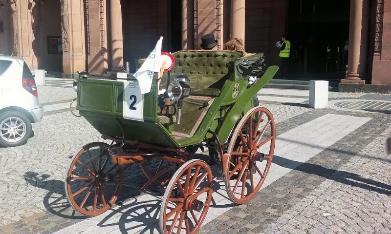 (1888ء کی فلوکن الیکٹروواگن) جرمنی کی قدیم ترین الیکٹرونک گاڑی