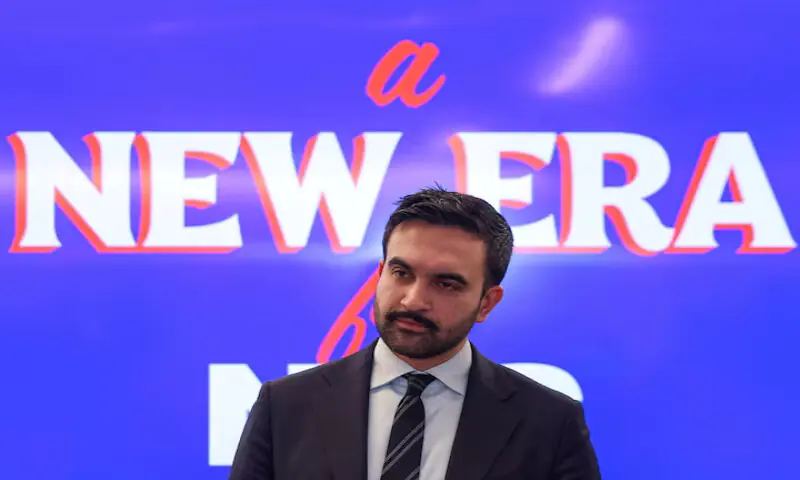 New York City mayor-elect Zohran Mamdani. &ndash; Reuters