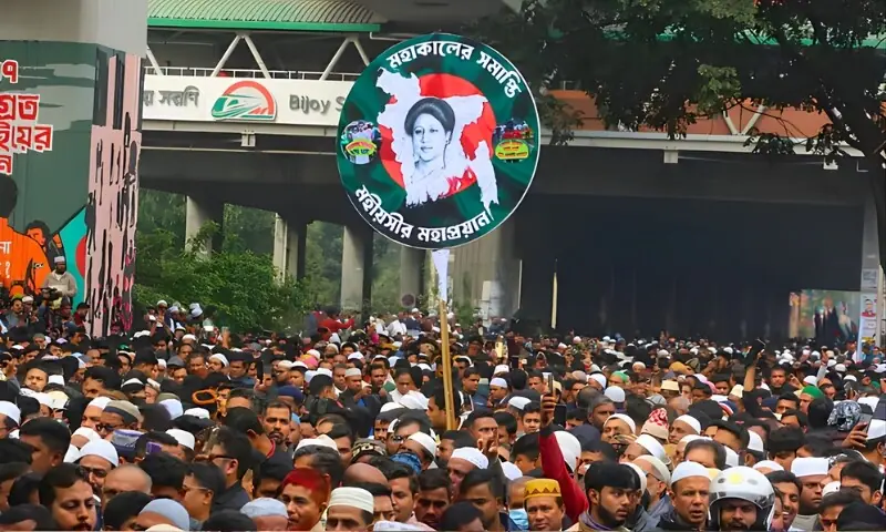 بنگلہ دیش کی سابق وزیراعظم خالدہ ضیا سرکاری اعزاز کے ساتھ سپردِ خاک