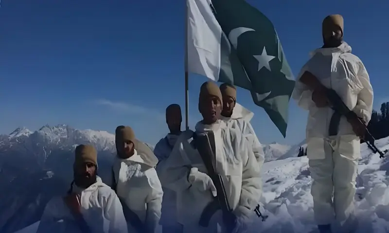 کنٹرول لائن پر موجود پاک فوج کے جوانوں کا نئے سال پر قوم کے نام پیغام