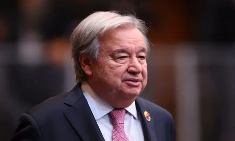 UN Secretary-General Antonio Guterres. &ndash; Reuters