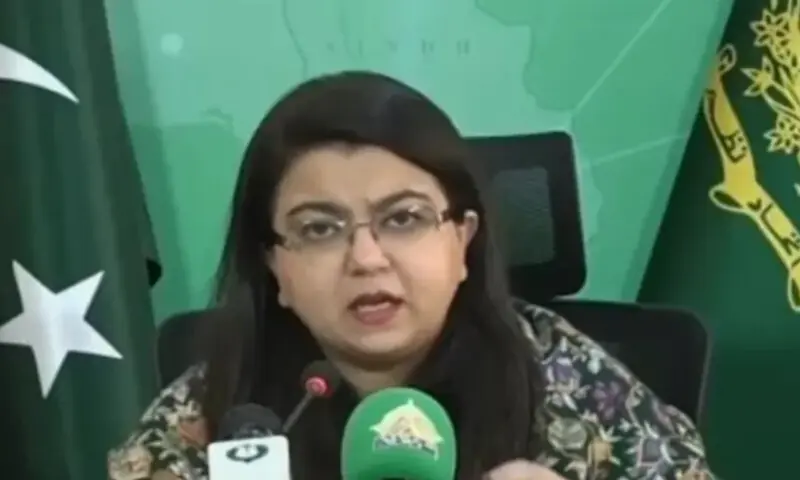 Federal Minister for Information Technology and Telecommunication Shaza Fatima Khawaja. APP