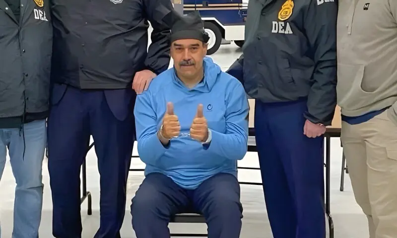 وینزویلا کے صدر اور اہلیہ کو گرفتاری کے بعد نیویارک پہنچا دیا گیا
