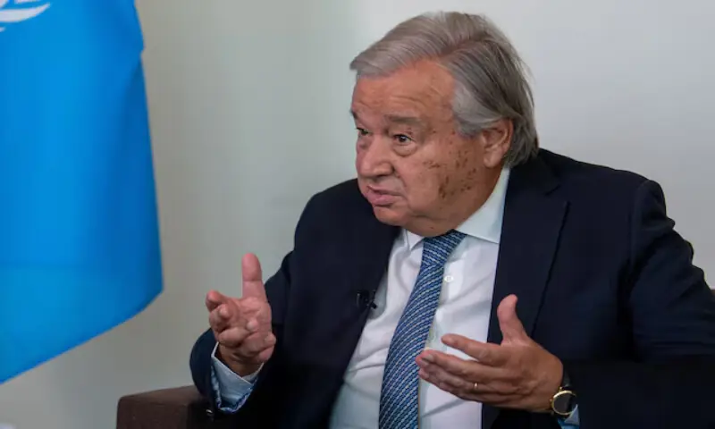 UN Secretary-General Antonio Guterres. &ndash; Reuters file