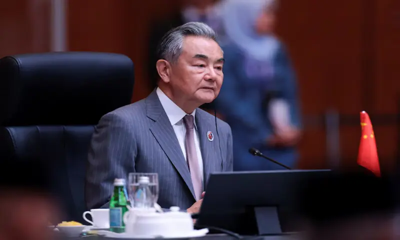 Chinese Foreign Minister Wang Yi.&ndash; Reuters file