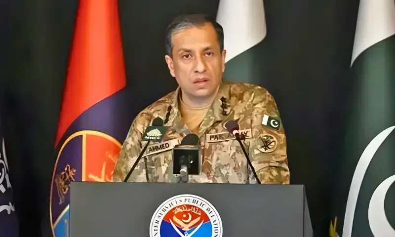 Director General Inter-Services Public Relations (ISPR) Lieutenant General Ahmed Sharif Chaudhry.