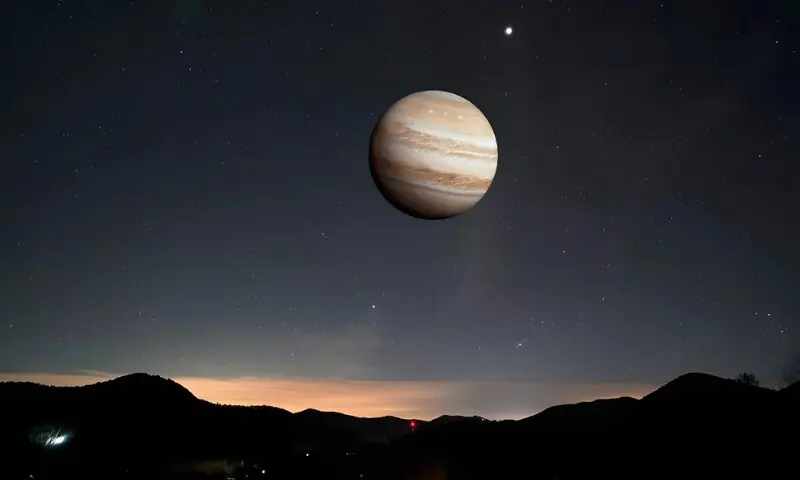 سیارہ مشتری کو دیکھنے کا نادر موقع، ناسا نے ہدایات جاری کردیں