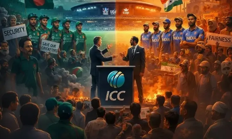 بنگلا دیش اور بھارتی کرکٹ بورڈز کے درمیان تنازع کیا ہے؟