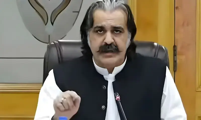 Ali Amin Gandapur. &ndash; File photo