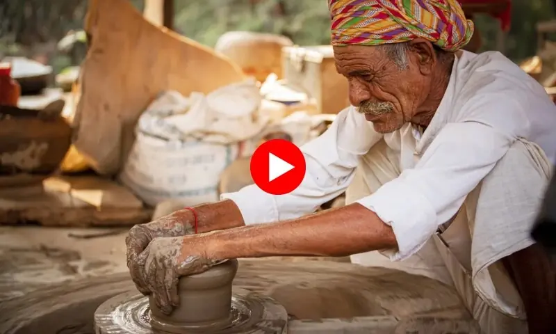 مٹی کے برتن بنانے کا ہنر زوال کا شکار