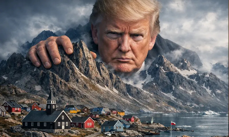 &rsquo;ٹرمپ نے گرین لینڈ پر فوجی کارروائی کا منصوبہ بنانے کا حکم دے دیا&lsquo;