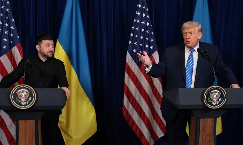 پیوٹن نہیں زیلنسکی یوکرین امن معاہدے میں رکاوٹ ہیں: ٹرمپ