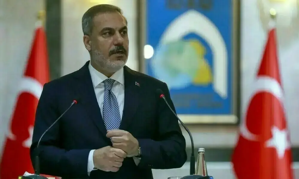 Turkish Foreign Minister Hakan Fidan.