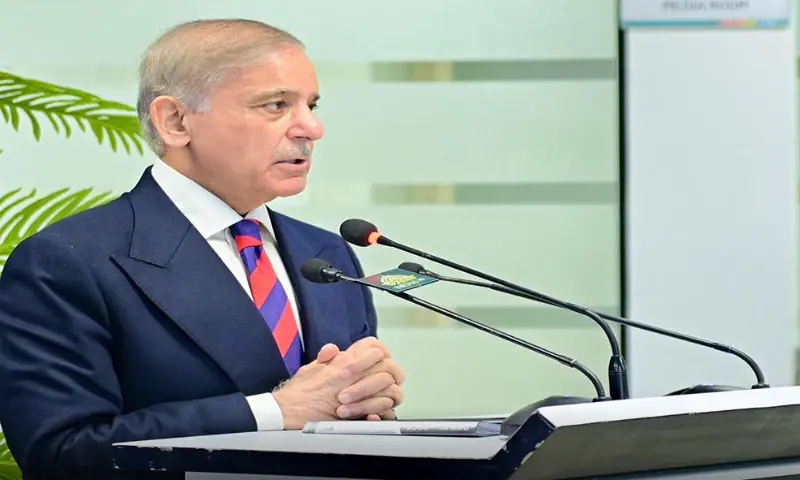 Prime Minister Shehbaz Sharif. &ndash; File photo